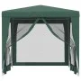 Carpa para fiestas con 4 paredes de malla HDPE verde 2,5x2,5 m de , Carpas y cenadores - Ref: Foro24-319223, Precio: 77,17 €,...