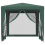 Partyzelt mit 4 grünen HDPE-Netzwänden 2,5x2,5 m von , Zelte und Pavillons - Ref: Foro24-319223, Preis: 78,69 €, Rabatt: %
