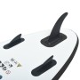 Schwarz-weißes aufblasbares Paddle-Board-Set von vidaXL, Paddleboards - Ref: Foro24-92728, Preis: 151,01 €, Rabatt: %