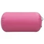 Inflatable gymnastics roll with pink PVC pump 120x90 cm by vidaXL, Yoga and pilates - Ref: Foro24-92718, Price: 99,87 €, Disc...