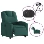 Sillón reclinable eléctrico tela verde oscuro de , Sillones - Ref: Foro24-3204350, Precio: 250,55 €, Descuento: %