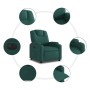 Sillón reclinable eléctrico tela verde oscuro by , Armchairs - Ref: Foro24-3204350, Price: 248,04 €, Discount: %