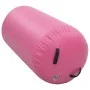Inflatable gymnastics roll with pink PVC pump 120x90 cm by vidaXL, Yoga and pilates - Ref: Foro24-92718, Price: 99,87 €, Disc...