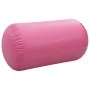 Inflatable gymnastics roll with pink PVC pump 120x90 cm by vidaXL, Yoga and pilates - Ref: Foro24-92718, Price: 99,87 €, Disc...