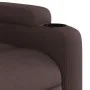 Sillón reclinable elevable tela marrón oscuro de , Sillones - Ref: Foro24-3204373, Precio: 284,08 €, Descuento: %