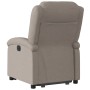Sillón reclinable elevable tela gris taupe by , Armchairs - Ref: Foro24-3204172, Price: 293,44 €, Discount: %