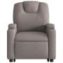Sillón eléctrico reclinable elevable de tela gris taupe by , Armchairs - Ref: Foro24-3204400, Price: 305,33 €, Discount: %