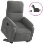 Sillón eléctrico reclinable elevable tela microfibra gris by , Armchairs - Ref: Foro24-3204945, Price: 317,38 €, Discount: %