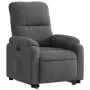 Sillón eléctrico reclinable elevable tela microfibra gris by , Armchairs - Ref: Foro24-3204945, Price: 362,54 €, Discount: %
