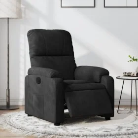 Elektrischer Relaxsessel aus schwarzem Mikrofasergewebe von , Sessel - Ref: Foro24-3204918, Preis: 250,40 €, Rabatt: %