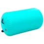 Aufblasbare Turnrolle mit grüner PVC-Pumpe 100x60 cm von vidaXL, Yoga und Pilates - Ref: Foro24-92713, Preis: 75,37 €, Rabatt: %