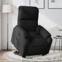 Sillón reclinable elevable tela de microfibra negro by , Armchairs - Ref: Foro24-3204932, Price: 283,18 €, Discount: %