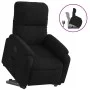 Verstellbarer Aufstehsessel aus schwarzem Mikrofasergewebe. von , Sessel - Ref: Foro24-3204932, Preis: 283,18 €, Rabatt: %
