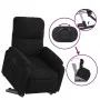 Verstellbarer Aufstehsessel aus schwarzem Mikrofasergewebe. von , Sessel - Ref: Foro24-3204932, Preis: 283,18 €, Rabatt: %