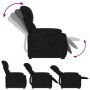 Verstellbarer Aufstehsessel aus schwarzem Mikrofasergewebe. von , Sessel - Ref: Foro24-3204932, Preis: 266,21 €, Rabatt: %