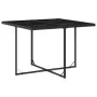 Set de comedor jardín 11 pzas con cojines ratán sintético negro by , Garden sets - Ref: Foro24-3211110, Price: 785,99 €, Disc...