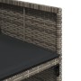 Set de comedor de jardín 11 pzas y cojines ratán sintético gris by , Garden sets - Ref: Foro24-3211112, Price: 707,28 €, Disc...