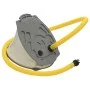 Foot pump inflator, gray and yellow, made of PP and PE, 26x18 cm by vidaXL, Yoga and pilates - Ref: Foro24-92726, Price: 20,9...