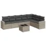 Set de sofás de jardín 8 pzas y cojines ratán sintético gris by , Garden sets - Ref: Foro24-3219052, Price: 538,34 €, Discoun...