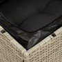 Garten-Ecksofa mit hellgrauen Kissen aus synthetischem Rattan von , Outdoor-Sofas - Ref: Foro24-366191, Preis: 89,15 €, Rabat...