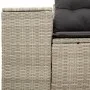 Sofá de jardín con cojines 2 plazas ratán sintético gris claro by , Outdoor sofas - Ref: Foro24-366198, Price: 188,54 €, Disc...