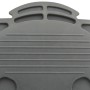 Bomba de inflado de pie PP y PE gris y amarilla 26x18 cm | Foro24.es | Tu tienda online para hogar, jardín y más Foro24.es