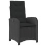 Set de comedor de jardín 9 pzas y cojines ratán sintético negro by , Garden sets - Ref: Foro24-3212276, Price: 1,00 €, Discou...