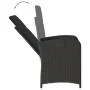 Set de comedor de jardín 9 pzas y cojines ratán sintético negro by , Garden sets - Ref: Foro24-3212276, Price: 1,00 €, Discou...