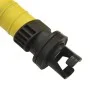 Foot pump inflator, gray and yellow, made of PP and PE, 26x18 cm by vidaXL, Yoga and pilates - Ref: Foro24-92726, Price: 20,9...