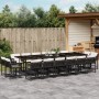 Gartenmöbel-Set, 17-teilig, mit schwarzen Polstern aus synthetischem Rattan von , Gartensets - Ref: Foro24-3211602, Preis: 94...