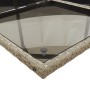 Set comedor jardín 7 pzas y cojines ratán sintético gris by , Garden sets - Ref: Foro24-3211628, Price: 399,35 €, Discount: %