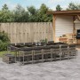 Set comedor de jardín 17 pzas y cojines ratán sintético gris von , Gartensets - Ref: Foro24-3211544, Preis: 886,33 €, Rabatt: %