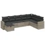 Set de sofás de jardín 8 pzas y cojines ratán sintético gris by , Garden sets - Ref: Foro24-3263588, Price: 538,72 €, Discoun...