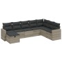 Set de sofás de jardín 8 pzas y cojines ratán sintético gris de , Conjuntos de jardín - Ref: Foro24-3263588, Precio: 518,13 €...