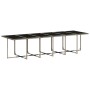 Set comedor de jardín 17 pzas y cojines ratán sintético gris by , Garden sets - Ref: Foro24-3211184, Price: 905,33 €, Discoun...