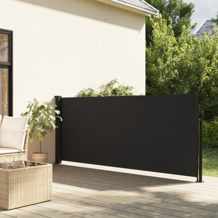 Toldo lateral retráctil negro 117x300 cm by , Umbrellas - Ref: Foro24-4004279, Price: 71,58 €, Discount: %