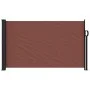 Toldo lateral retráctil marrón 120x500 cm de , Sombrillas - Ref: Foro24-4004404, Precio: 93,97 €, Descuento: %