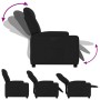 Sillón reclinable eléctrico de tela negro by , Armchairs - Ref: Foro24-3204346, Price: 234,51 €, Discount: %