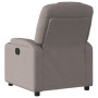 Sillón reclinable eléctrico tela gris taupé by , Armchairs - Ref: Foro24-3204352, Price: 239,02 €, Discount: %