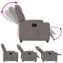 Sillón reclinable eléctrico tela gris taupé by , Armchairs - Ref: Foro24-3204352, Price: 239,02 €, Discount: %