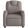 Sillón reclinable eléctrico tela gris taupé by , Armchairs - Ref: Foro24-3204352, Price: 239,02 €, Discount: %