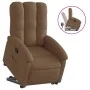 Verstellbarer Stoff-Liegesessel in Braun von , Sessel - Ref: Foro24-3204096, Preis: 273,94 €, Rabatt: %