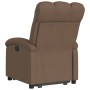 Verstellbarer Stoff-Liegesessel in Braun von , Sessel - Ref: Foro24-3204096, Preis: 256,50 €, Rabatt: %