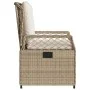 Garten-Liegestühle 2 Stück aus synthetischem Rattan in Beige. von , Gartenstühle - Ref: Foro24-368665, Preis: 212,42 €, Rabat...