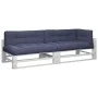 Cojines para muebles de palets 5 unidades tela azul marino by , Cushions for chairs and sofas - Ref: Foro24-3217144, Price: 1...