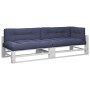 Kissen für Palettenmöbel, 5 Stück, marineblaues Gewebe. von , Kissen für Stühle und Sofas - Ref: Foro24-3217144, Preis: 172,7...