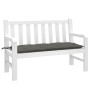 Cojín para banco de jardín tela gris oscuro melange 120x50x7 cm by , Cushions for chairs and sofas - Ref: Foro24-4002543, Pri...