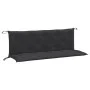 Cojines banco jardín 2 uds tela antracita melange 150x50x7 cm by , Cushions for chairs and sofas - Ref: Foro24-4002607, Price...