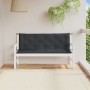 Cojines banco jardín 2 uds tela antracita melange 150x50x7 cm by , Cushions for chairs and sofas - Ref: Foro24-4002607, Price...