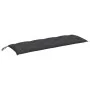 Cojines banco jardín 2 uds tela antracita melange 150x50x7 cm by , Cushions for chairs and sofas - Ref: Foro24-4002607, Price...